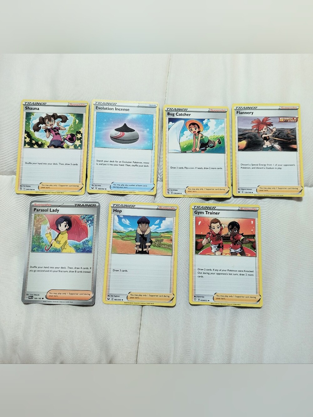 Pokemon Trainer Cards *Parasol Lady, Flannery, Shauna, Hop + More  PM 2